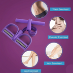 Portable Foot Pedal Resistance Band – Tummy Trimmer