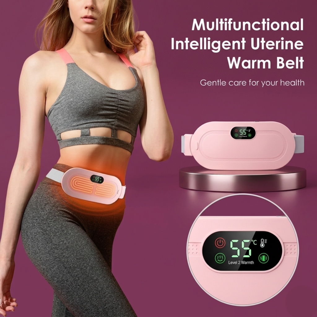 Menstrual Heating Belt for Period Pain Relief – Massage Therapy