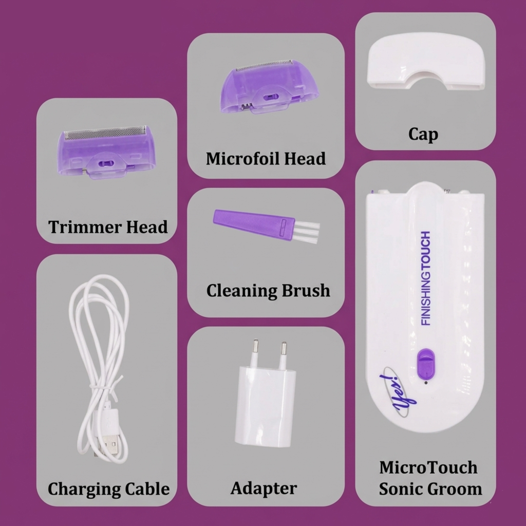 Flawless Finishing Touch Facial Hair Remover – Instant & Painless