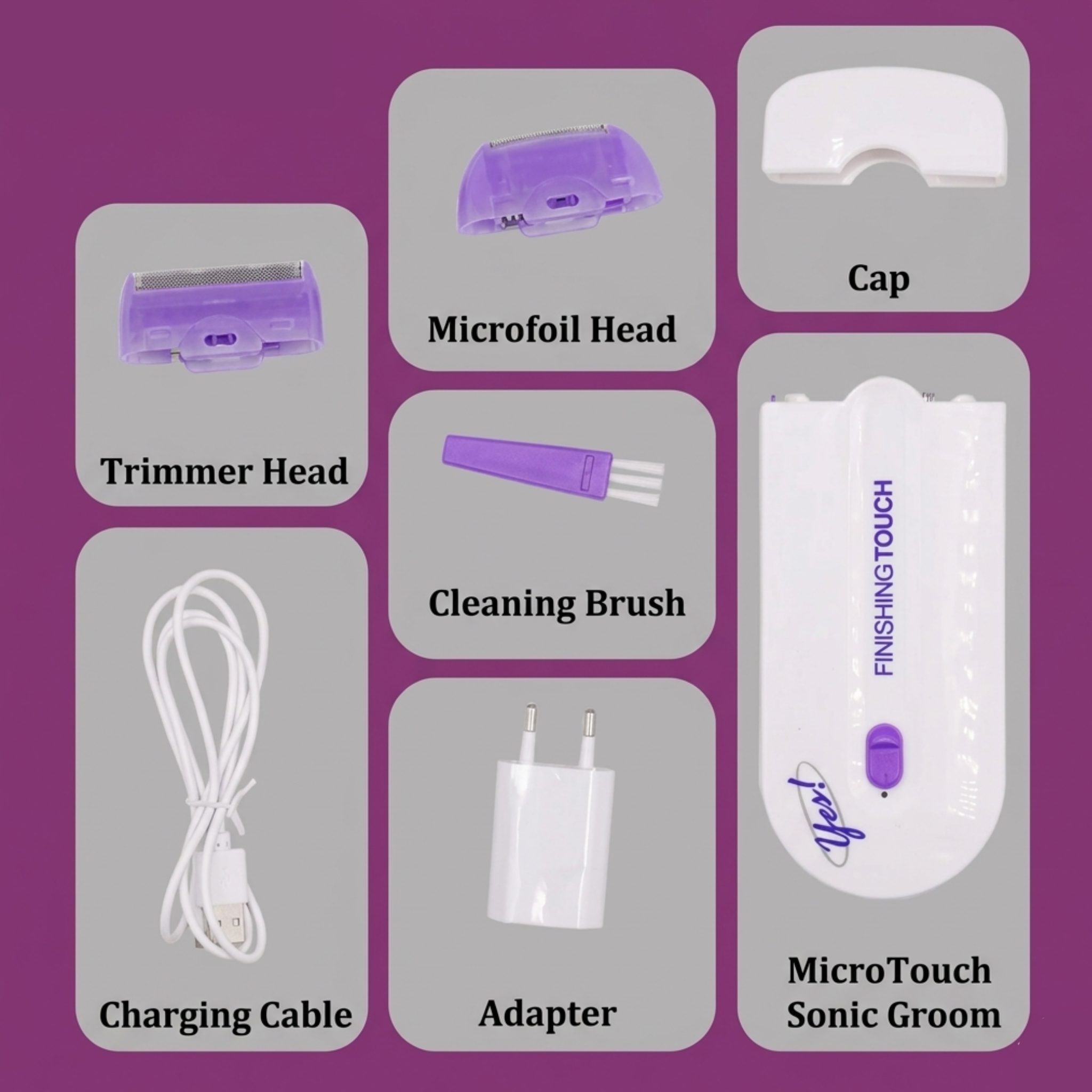 Flawless Finishing Touch Facial Hair Remover – Instant & Painless