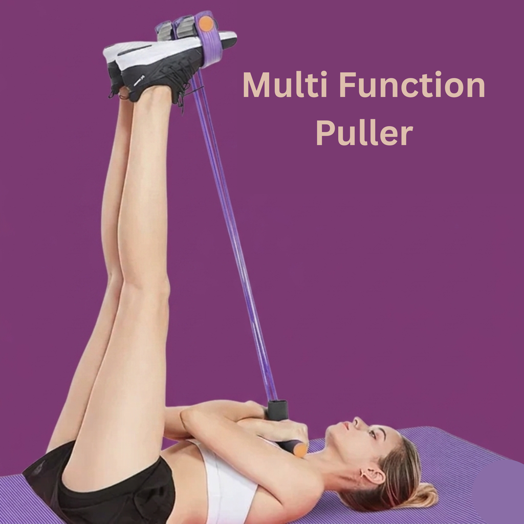 Portable Foot Pedal Resistance Band – Tummy Trimmer