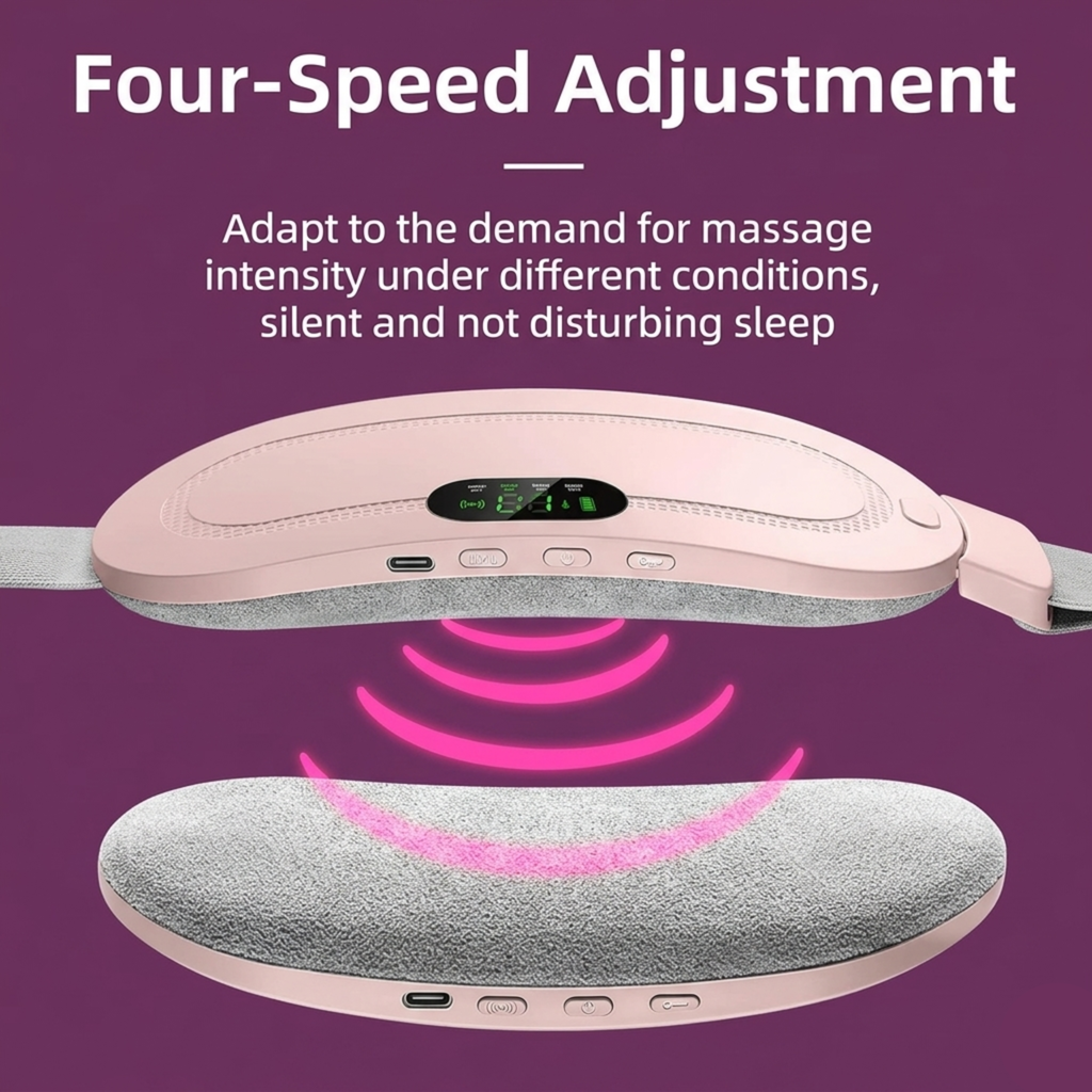 Menstrual Heating Belt for Period Pain Relief – Massage Therapy