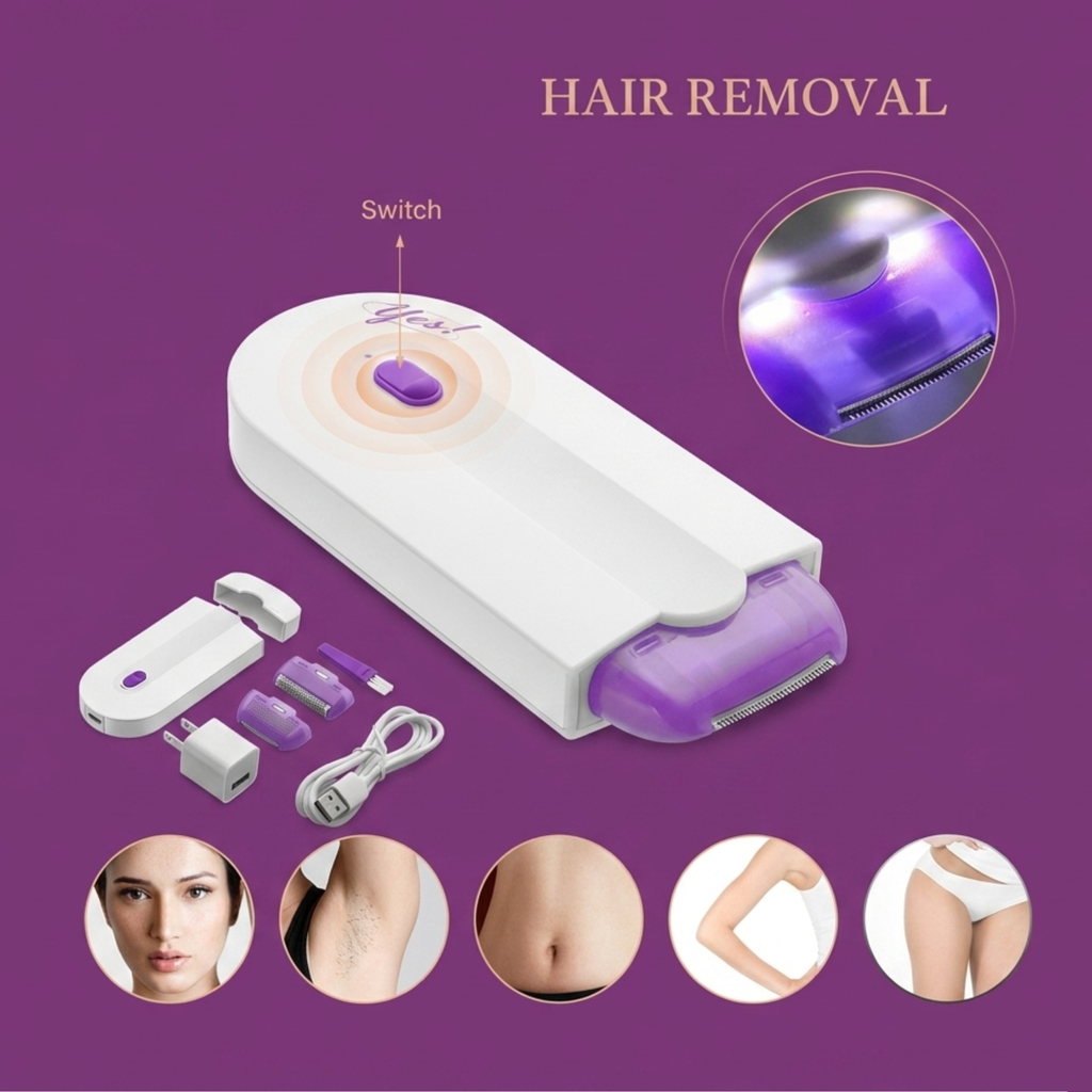 Flawless Finishing Touch Facial Hair Remover – Instant & Painless