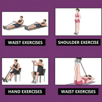 Portable Foot Pedal Resistance Band – Tummy Trimmer