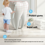ZaalMaal Ultra Soft Nano Toothbrush for Sensitive Gums
