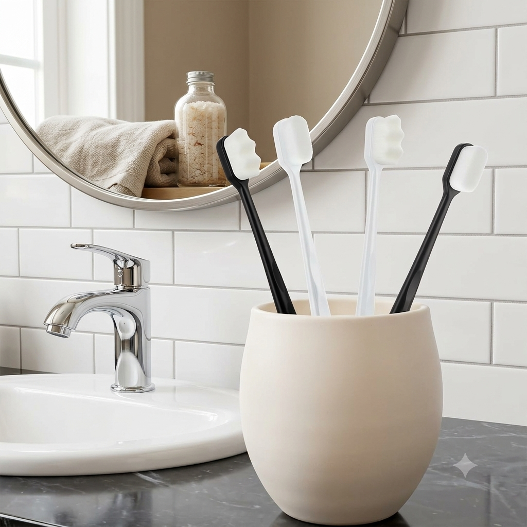 ZaalMaal Ultra Soft Nano Toothbrush for Sensitive Gums