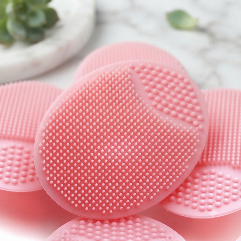 ZaalMaal Silicone Facial Cleansing Brush, Deep Exfoliation