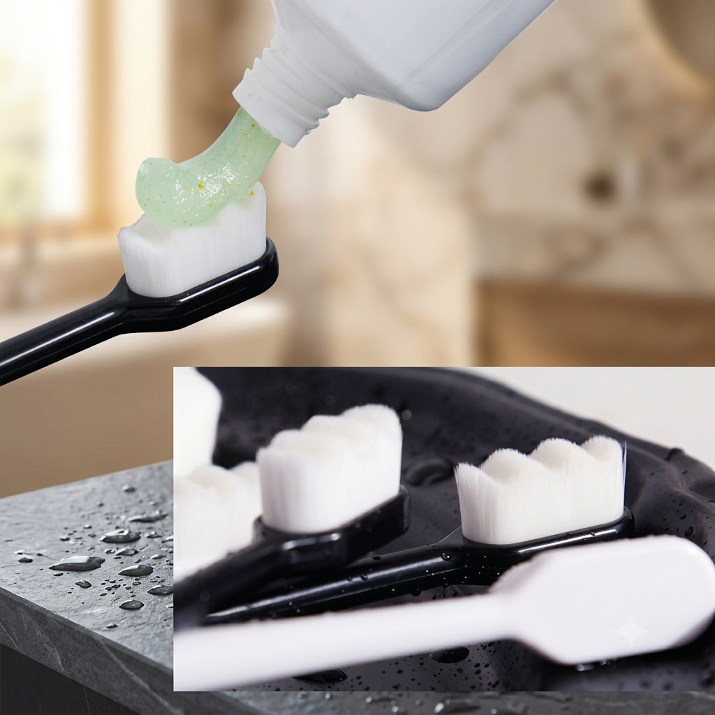 ZaalMaal Ultra Soft Nano Toothbrush for Sensitive Gums