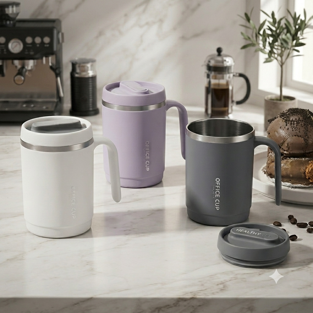 ZaalMaal Insulated Coffee Mug, Hot & Cold Travel Cup