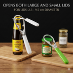ZaalMaal Stainless Steel Can & Bottle Opener, Manual Jar Opener