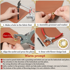 ZaalMaal Snap Button Pliers Kit, Sewing & Clothing Repair