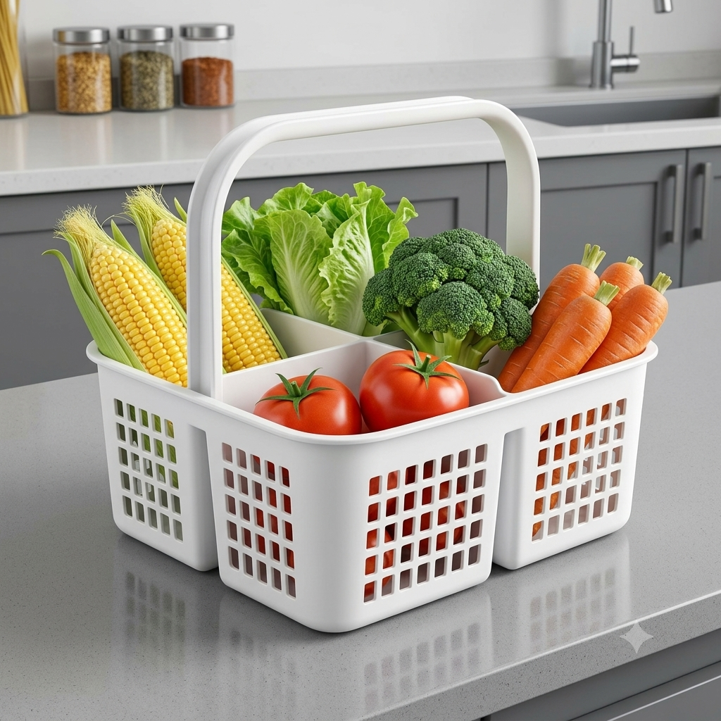 ZaalMaal Portable Shower Caddy Organizer with Handle