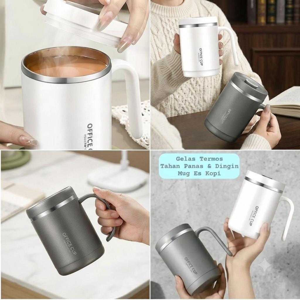 ZaalMaal Insulated Coffee Mug, Hot & Cold Travel Cup