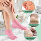 ZaalMaal Silicone Gloves & Socks Combo, Moisturizing Hand & Foot
