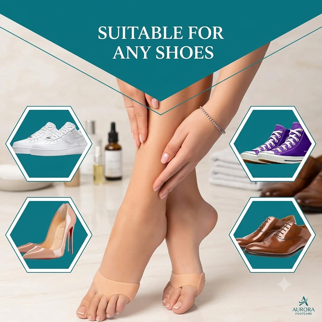 ZaalMaal Silicone Metatarsal Pads, Ball of Foot Cushions