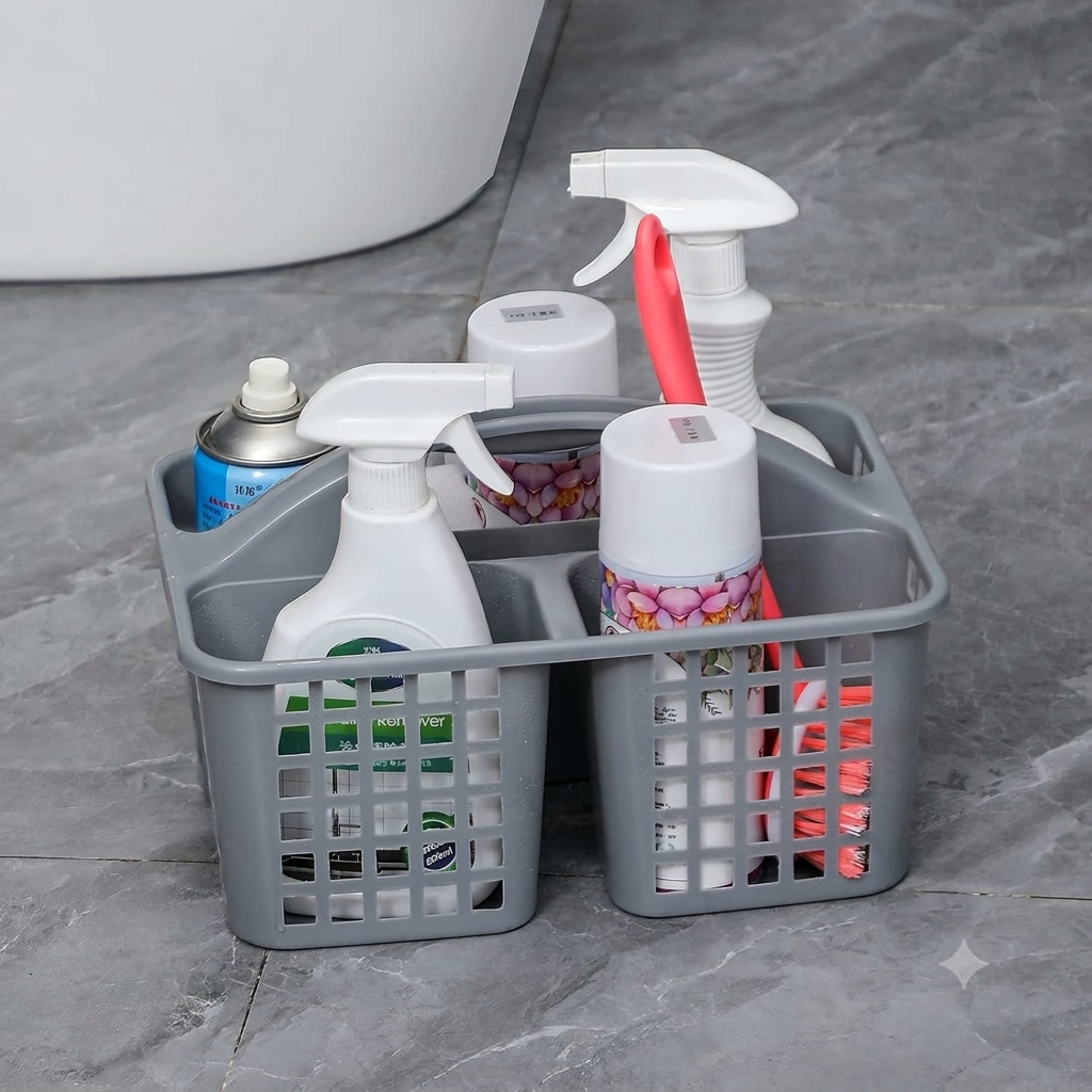 ZaalMaal Portable Shower Caddy Organizer with Handle