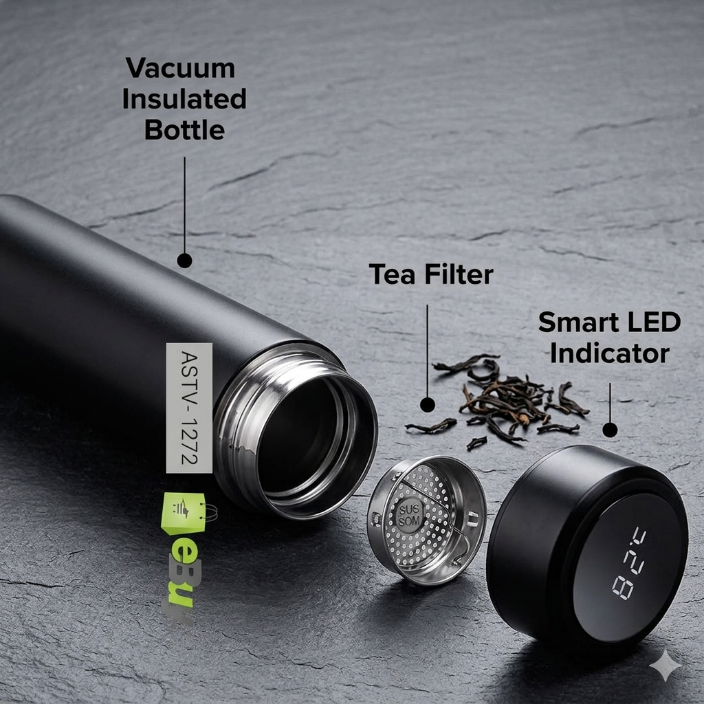 ZaalMaal Stainless Steel Vacuum Insulated Water Bottle