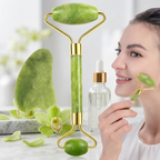 ZaalMaal Beauty & Skincare Bundle with Jade Roller, Anti-Aging