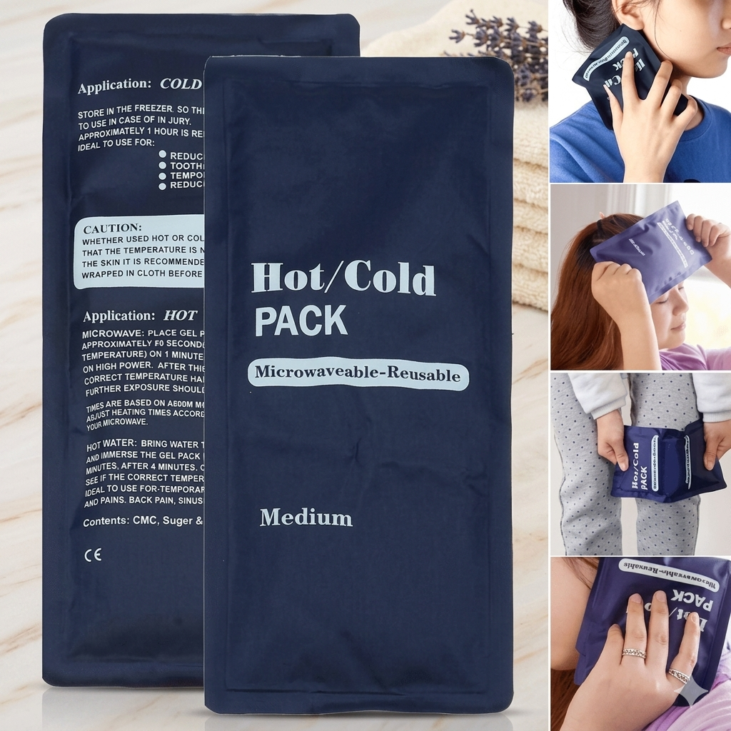 ZaalMaal Reusable Hot & Cold Gel Pack for Pain Relief