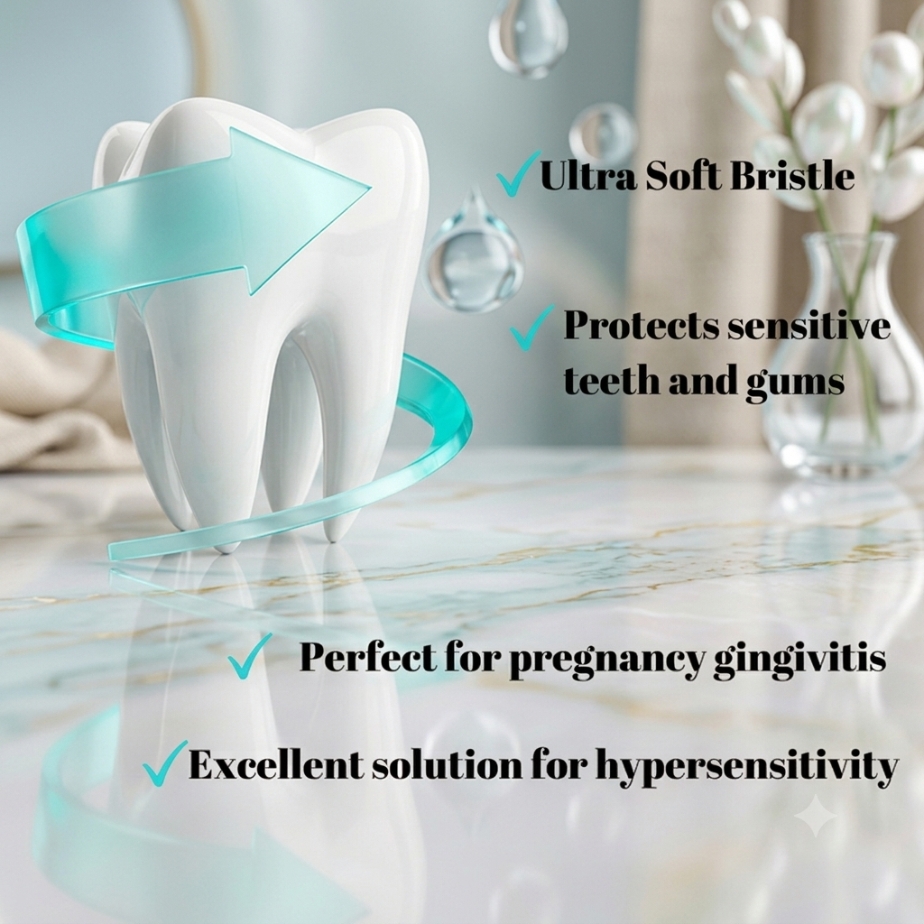 ZaalMaal Ultra Soft Nano Toothbrush for Sensitive Gums