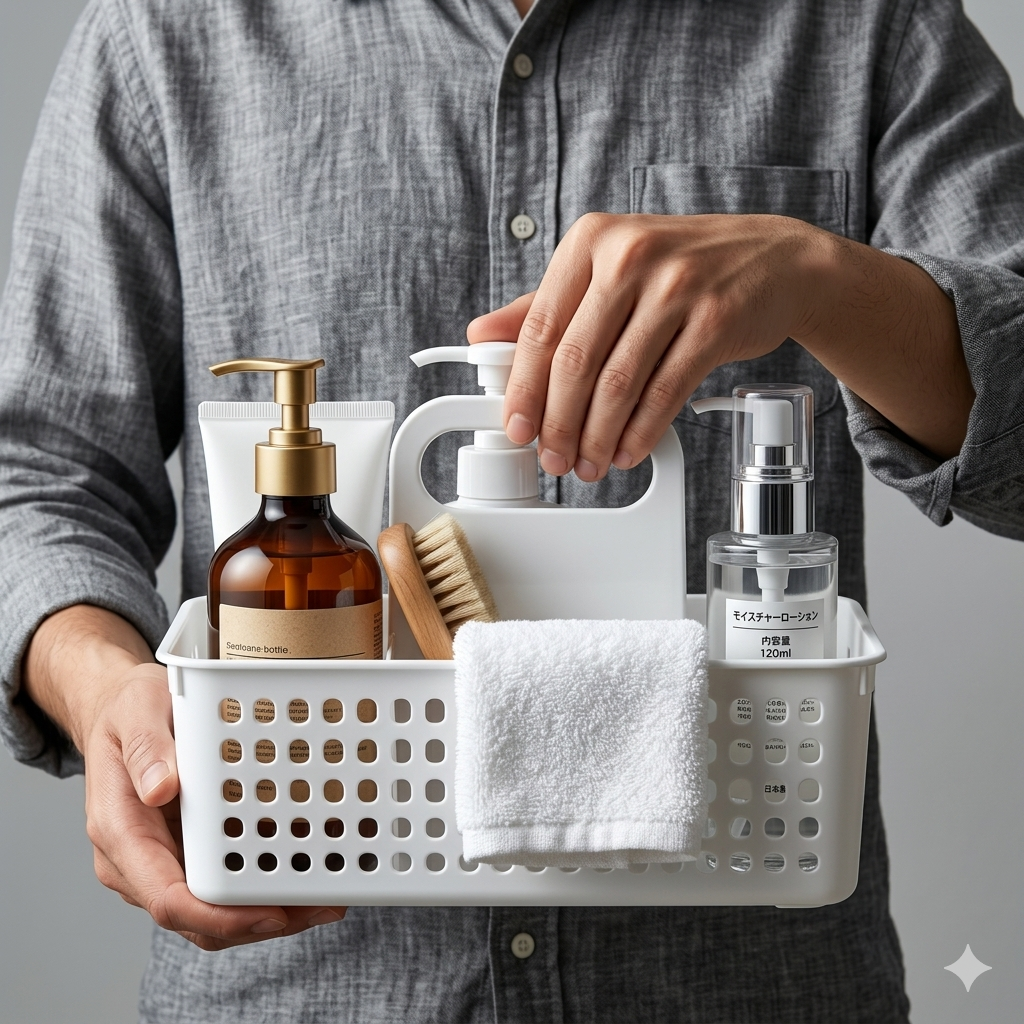 ZaalMaal Portable Shower Caddy Organizer with Handle