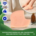 ZaalMaal Silicone Heel Protectors for Cracked Heel Relief