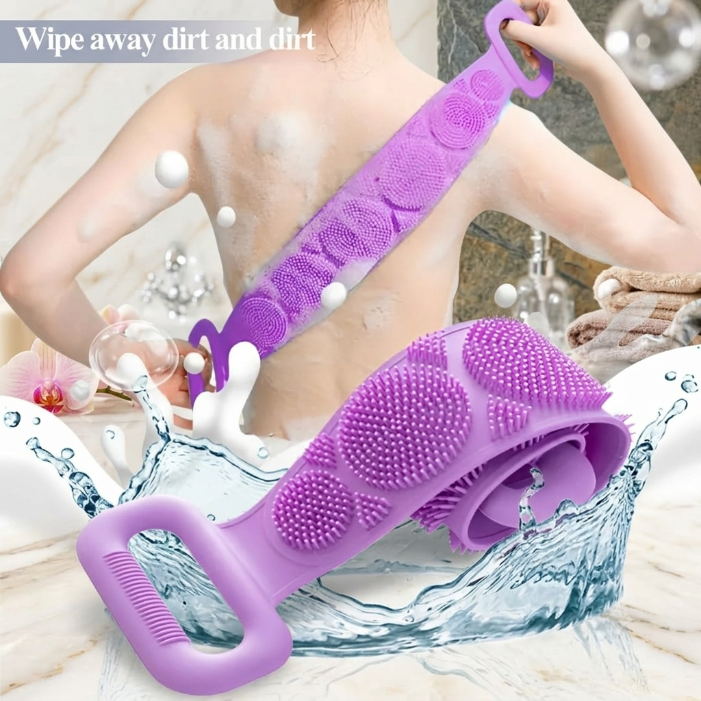ZaalMaal Bath & Body 2-in-1 Spa Kit, Body Brush & Cleansing Set