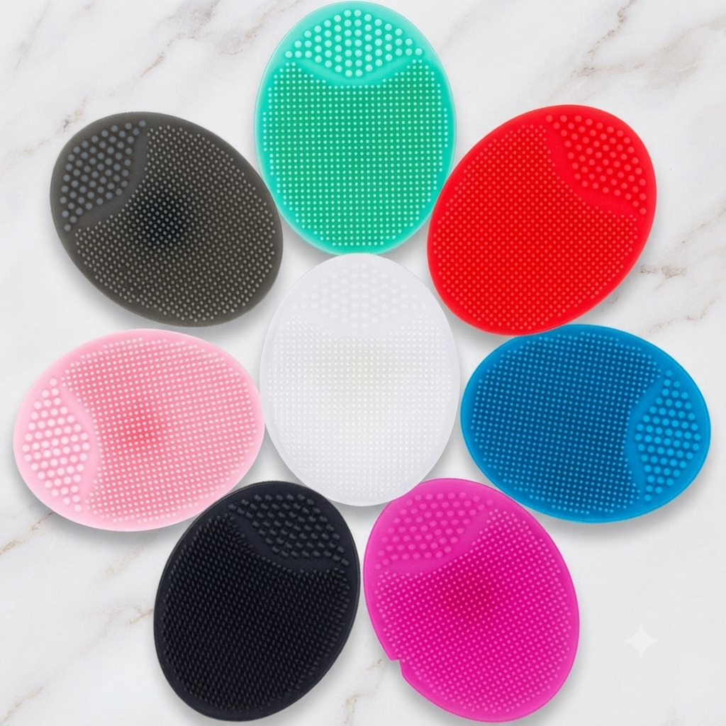 ZaalMaal Silicone Facial Cleansing Brush, Deep Exfoliation