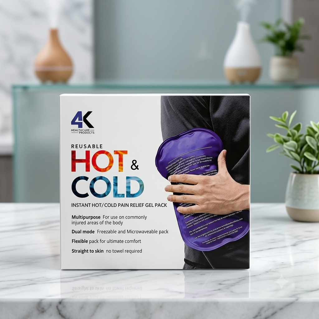 ZaalMaal Reusable Hot & Cold Gel Pack for Pain Relief